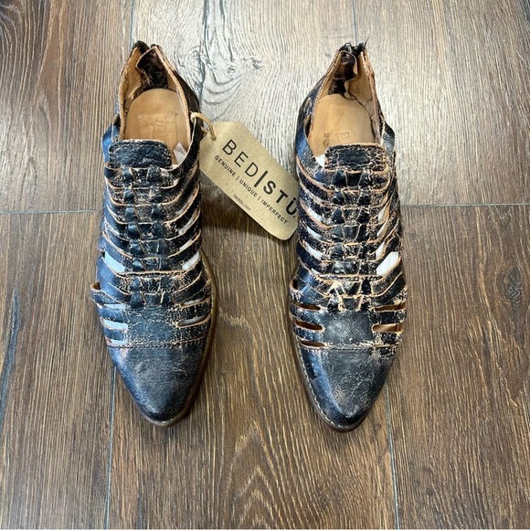 BED STU las cruces-teak rustic in black SZ 6 - Picture 3 of 9